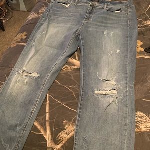 Judy Blue jeans! Straight leg style and comfy.